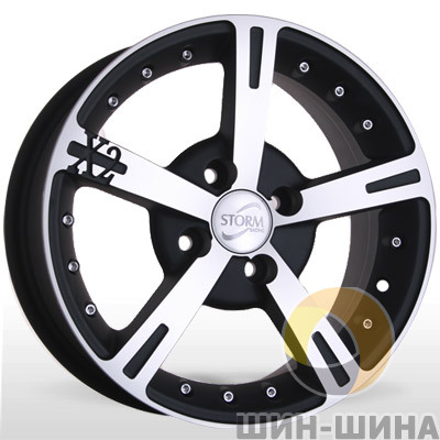 Диски BK 140 MtBP (Matt Black Polished) Storm